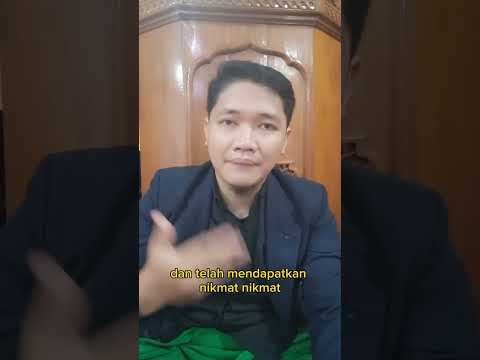 Barang siapa berjalan pada jalannya, sampailah ia