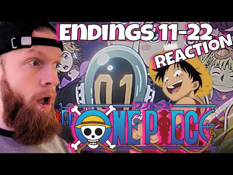 One Piece Endings 11–22 Reaction 🎶 | First Time Watching All ED Songs