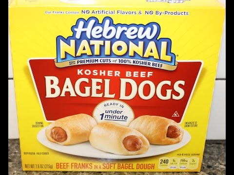Hebrew National Kosher Beef Bagel Dogs Review