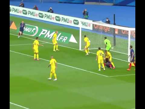 Teenager Eduardo Camavinga’s first goal for France was one to remember