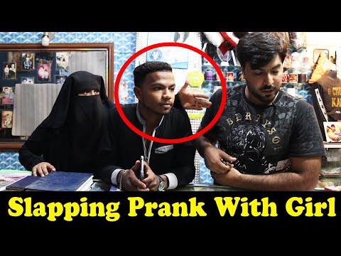 Slapping Prank With Girl | Pranks In Pakistan | Humanitarians