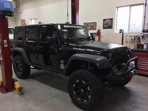 PSC Big Bore XD and Oil Cooler Installation in Jeep JK