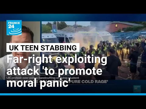 UK far right exploiting student stabbing attack 'to promote moral panic', expert says