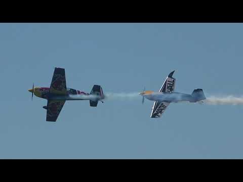 Emma Mcdonald & Matt Hall Display at Pacific Airshow 2023