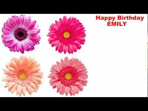 Emily - flowers - Happy Birthday