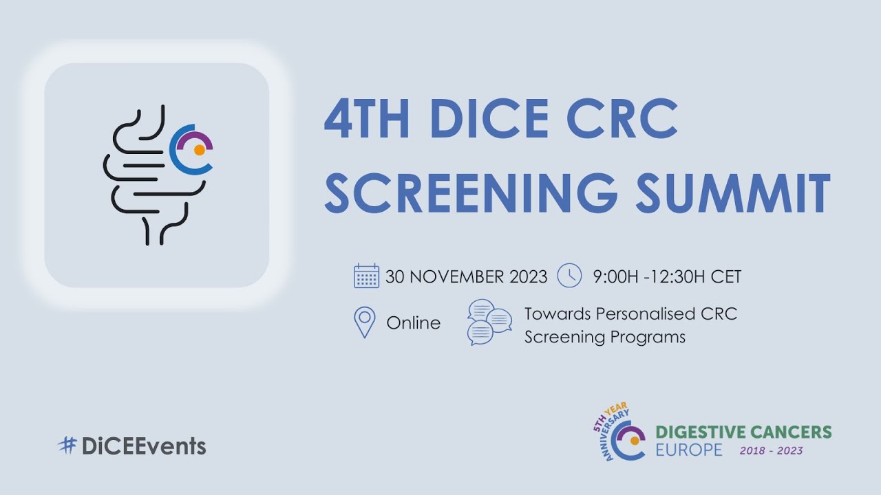 DiCE 4th CRC Screening Summit
