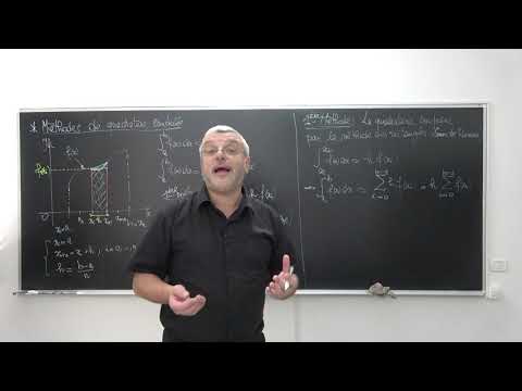 IANUM Cours 7 - Formules de quadratures composées.