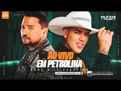 ZE VAQUEIRO E XAND AVIÃO - JUNHO 2025 PRA TOMAR UMA - AO VIVO EM PETROLINA - MUNDO DA MUSICA