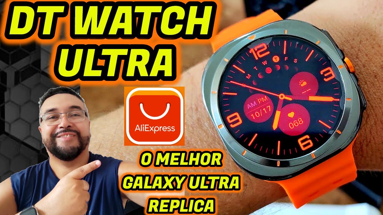 EM MÃOS! DT WATCH ULTRA SMARTWATCH com MEMÓRIA INTERNA !