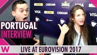 Luísa Sobral (Salvador's sister - Portugal) interview @ Eurovision 2017 | wiwibloggs