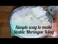 Meringue Icing Recipe Simple Way How To Make Meringue Icing