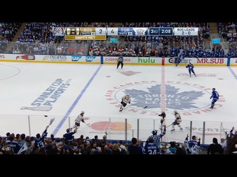 2018 Stanley Cup. R1, G3. Bruins vs Maple Leafs. Apr 16, 2018