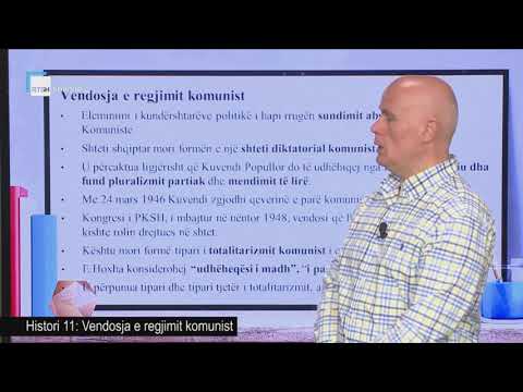 Histori 11 - Vendosja e regjimit komunist