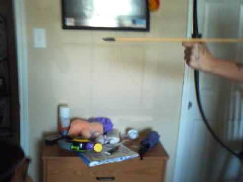 nikole shooting sabrina with an arrow!!!