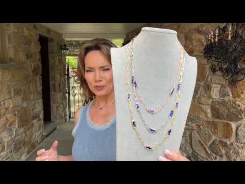 Handcrafted Murano Glass Station Necklace