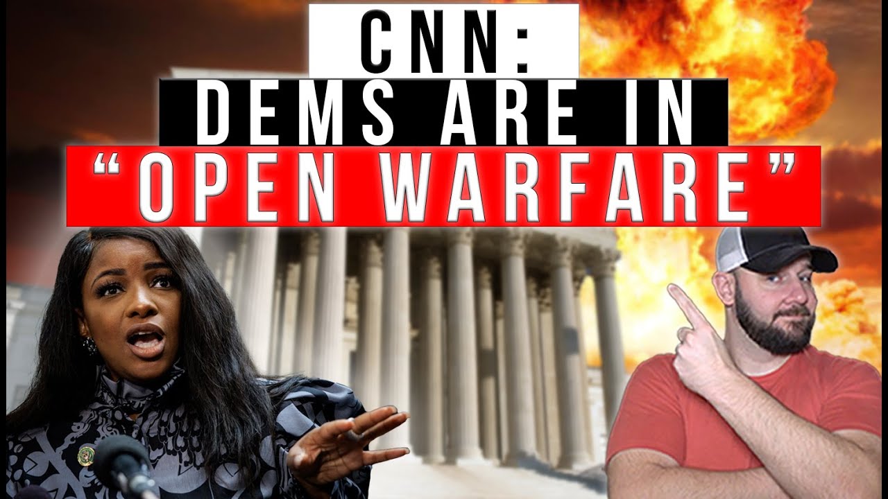 BREAKING NOW: CNN Reports "OPEN WARFARE" Inside Dems... Betrayal, Lowest Approval On Record... OUCH