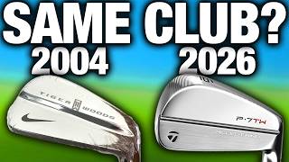 Nike Tiger Woods Irons (2004) vs TaylorMade P7TW