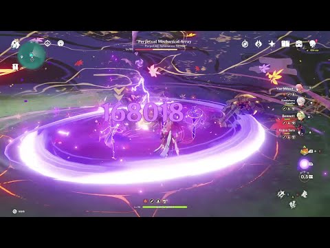 Yae Miko C6 R1 Elemental Skill 160K Damage [ Showcase ] - Genshin Impact