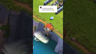Blimp Dropped in Ocean! (Clash of Clans)