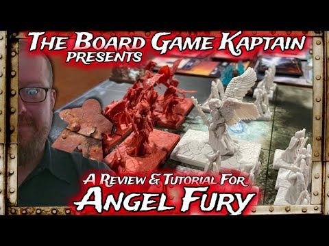 The Board Game Kaptain's Review & Tutorial for Angel Fury