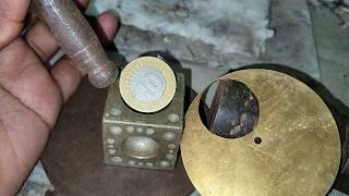 10 🪙 Coin ring making ! How to make a coin ring ! Handmade jeweller