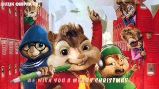 We Wish You A Merry Christmas (Chipmunks dance version) || Best christmas song 2015