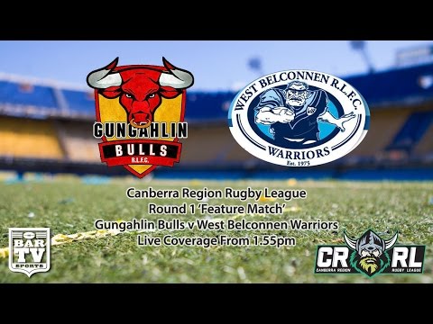 2017 Canberra Rugby League Round 1 Feature Match - Gungahlin Bulls v West Belconnen