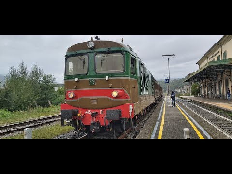 Treno storico dell'Associazione Toscana Treni Storici 2019 Da Pistoia a Castelnuovo Garfagnana e vv