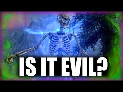 Skyrim - Is Necromancy Evil? - Elder Scrolls Lore