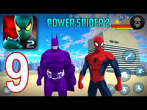 Power Spider Hero 2 - Gameplay Walkthrough Part 9 - Knight Fighter (iOS,Android)