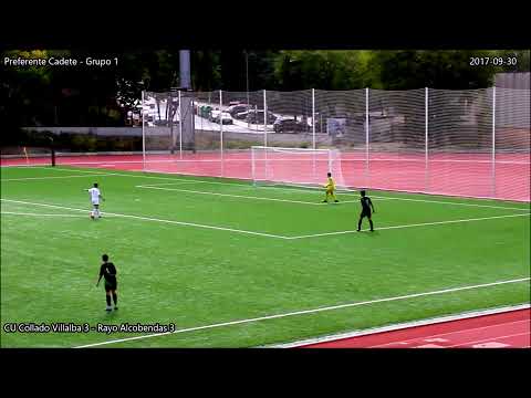2017-09-30 - UNIÓN COLLADO VILLALBA "A" 3 - 3 RAYO CIUDAD ALCOBENDAS C.F. "B"