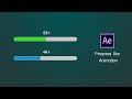 How To Create A Progress Bar Animation In After Effects