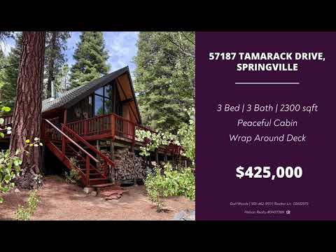 JUST LISTED for $425,000! 57187 Tamarack Dr, Springville