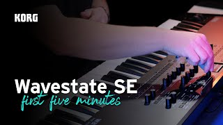Video thumbnail for Unlock the Korg Wavestate SE - your first five minutes by Korg UK