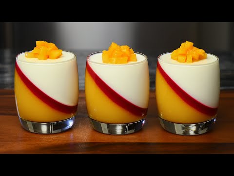 Rezept für Mango-Panna-Cotta