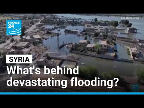 Floodwaters devastate eastern Syria as Euphrates river rises