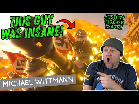 Michael Wittmann, The Tank Ace Who Destroyed 138 Tanks | Mitsi Studio | History Teacher Reacts