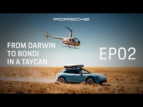 Thumbnail for An electric Porsche road trip across Australia – Episode 2: Built for adventure by Porsche Taycan, Porsche, Car
