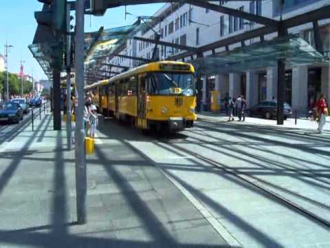 Straßenbahn Dresden Kirchentag  Postplatz 03