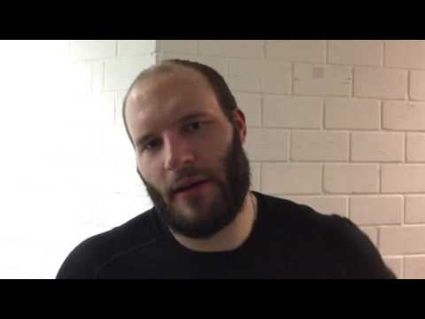 Jack Combs nach dem 2:3 bei den Kölner Haien