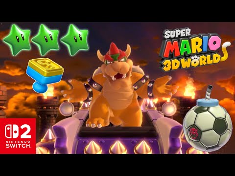 [Super Mario 3D World] WORLD 1-Castle Bowser's Highway Showdown