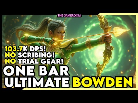 ONE BAR BOW WARDEN - ESO U45!