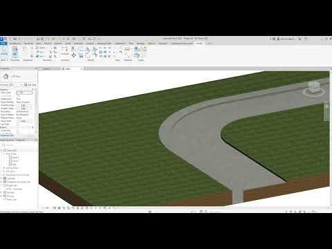 Toposolid in Revit - Creating Roads, Paths and Kerbs