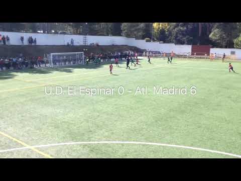 RESTV / U.D. El Espinar 0 - Atl. Madrid 6 / Benjamín / 1ª Fase