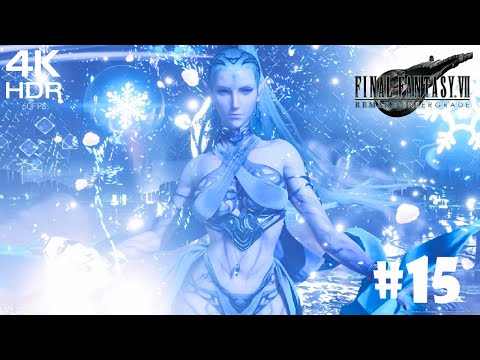 Final Fantasy 7 Remake Intergrade Walkthrough Part 15 "Shiva (Boss Fight) and Sector 5 Sidequests"