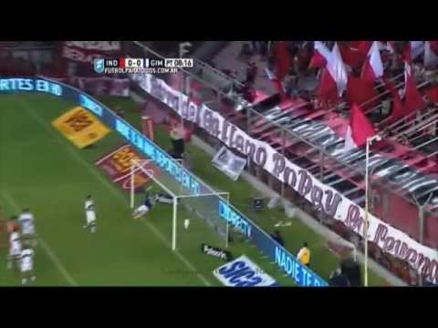 Doble atajada de Navarro. Independiente 0 - Gimnasia 0. Fecha 8. Primera División 2015.