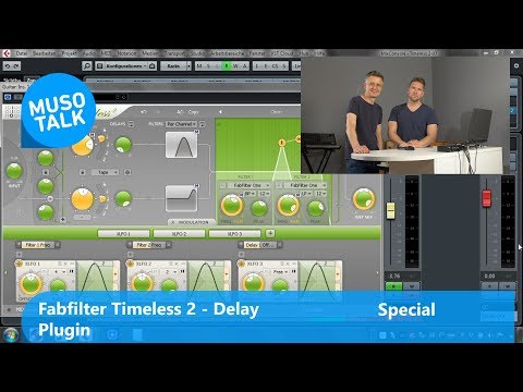 Top- VST Plugin Fabfilter Timeless Delay Plugin