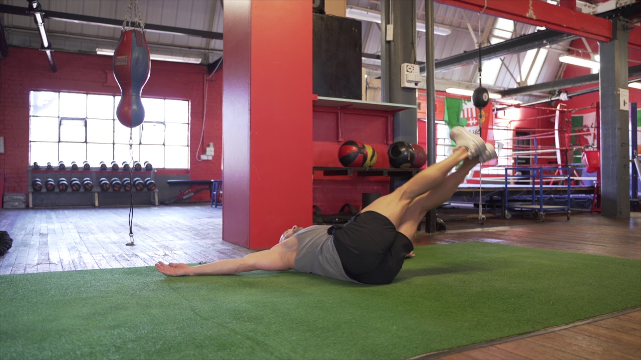 Lying Straight Leg Rotations