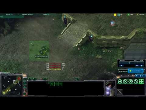 StarCraft 2 Lucifron (T) vs mTwNightEnD (P) on Steppes of War