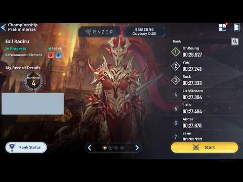Esil Radiru | 에실 라디르  | SLC 2026 | Boss 1 | Draft run | Solo Leveling: Arise